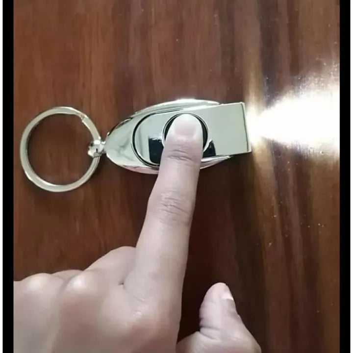 Executive keychain with light