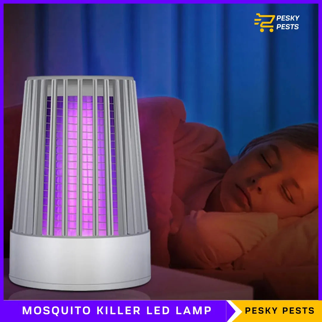 New Electric Mosquito Killer Lamp - USB Powered Portable Insect Flying Trap