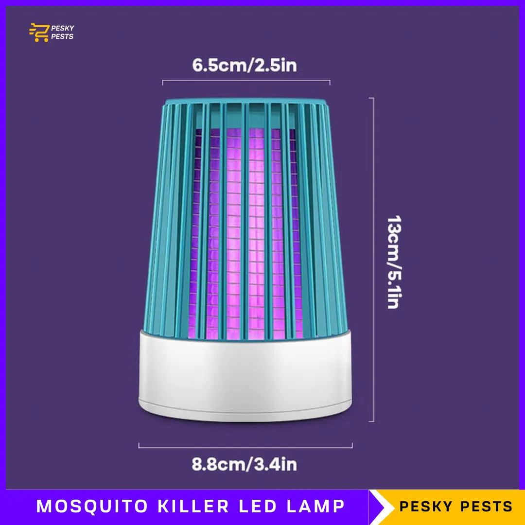 New Electric Mosquito Killer Lamp - USB Powered Portable Insect Flying Trap