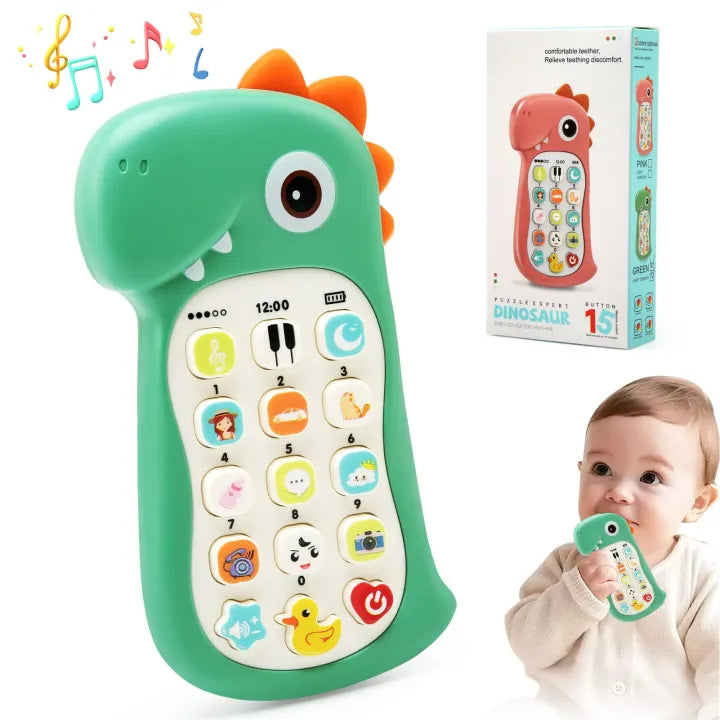 Pineapple Shaped Musical Phone, Phone Toy, Learning and Educational Toy for Girls and Boys