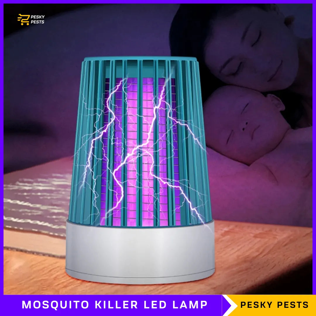New Electric Mosquito Killer Lamp - USB Powered Portable Insect Flying Trap