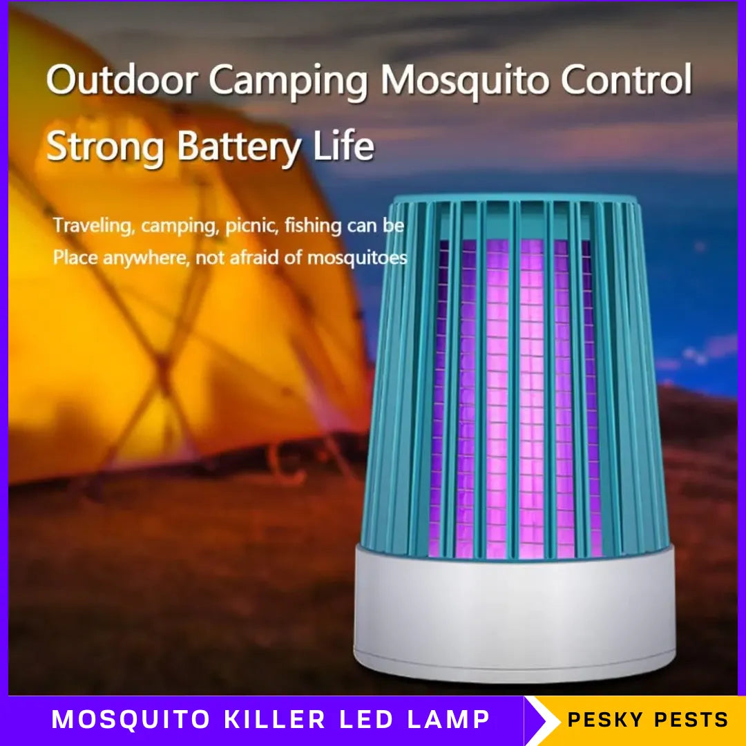 New Electric Mosquito Killer Lamp - USB Powered Portable Insect Flying Trap